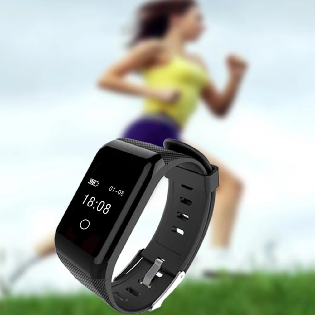 Умный датчик сердечного ритма шагомер трекер Bluetooth умный браслет напоминание о