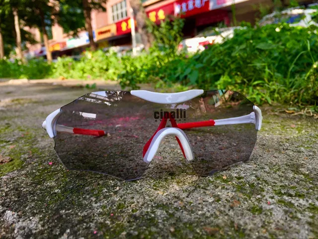 Naga siren CINALLI C-098 Photochromic Sunglasses Cycling Racing Googles Protective TR90 Frame Eyewear Light Outdoor Sports Glass