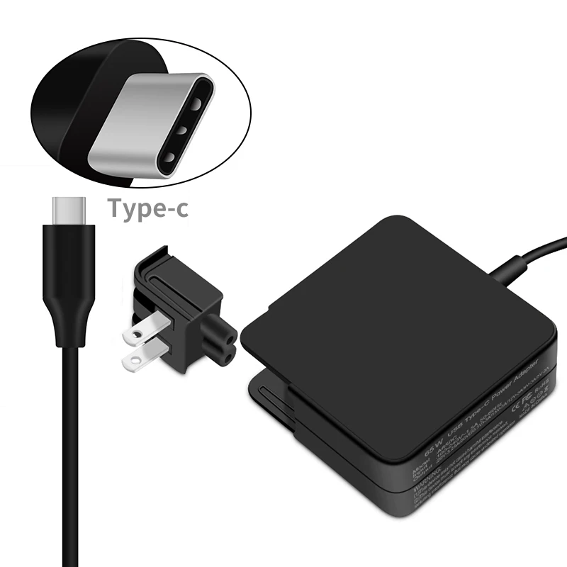45W usb type-C адаптер переменного тока зарядное устройство для Asus ZenBook 3 UX390/спектр x360/для lenovo ThinkPad X1/для Macbook 45W