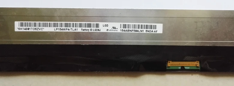 Тонкий светодиодный светильник 15 4 дюйма LP154WE3 TLB1 TLB2 TLA2 B154SW02 V.0 V.1 LTN154MT07 для M acbook A1286