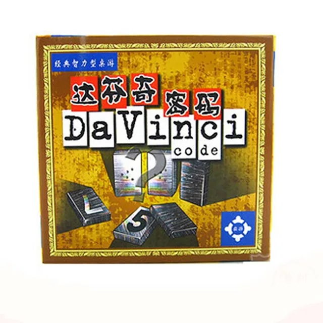 Код Da Vinci обучающие игрушки для мышления 2-4 игроков семейная игра для детей с родителей забавная игра-паззл для Gift11 - Цвет: Цвет: желтый