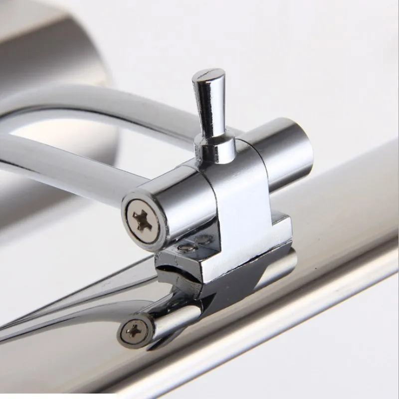 Настенное зеркало светильник Ночной s Нержавеющая сталь поворотным кронштейном