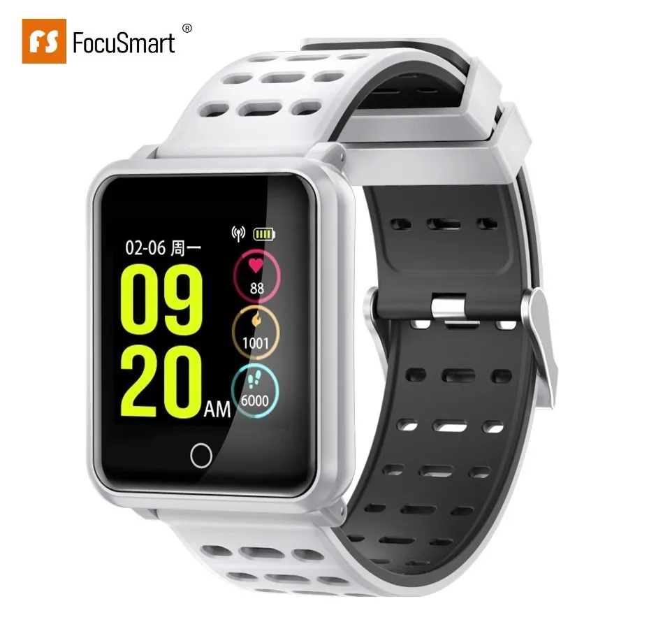 FocuSmart N88 Смарт-часы фитнес-трекер кровяное давление монитор сердечного ритма IP68
