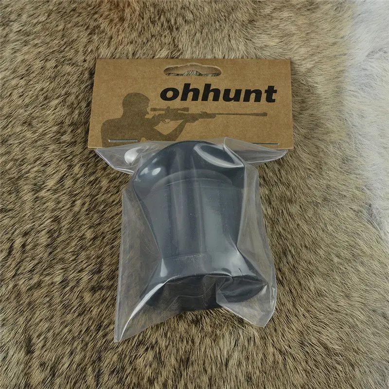 Ohhunt охотничий защитный чехол для глаз резиновый наглазник 40 мм Диаметр расширитель ПВХ прицел Recoil для тактических оптических прицелов