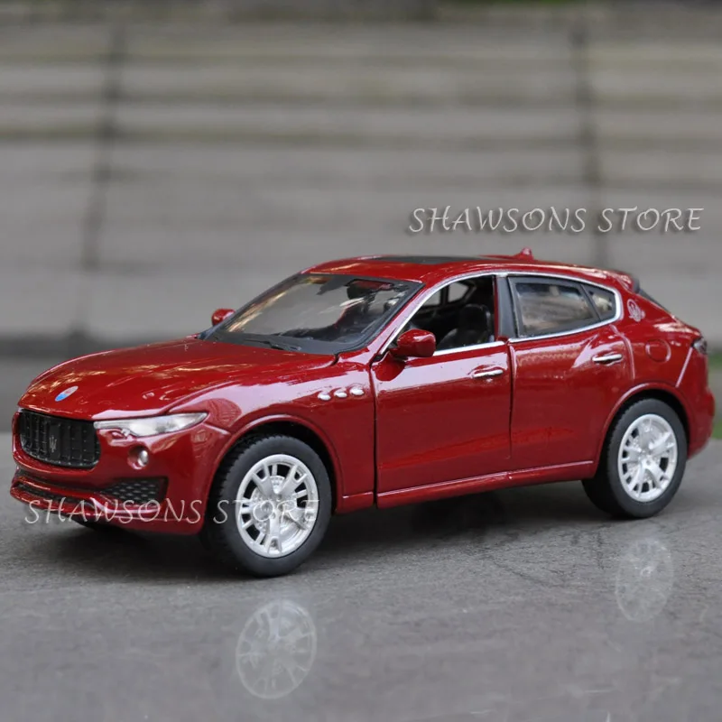 1:32 литая модель автомобиля игрушки Maserati SUV LeVante Реплика звука светильник|car model