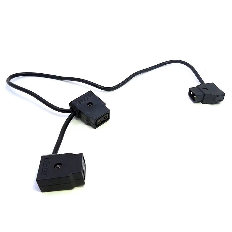 2x P D Tap Female Tip Cable Cord for Anton Bauer Broadcast Film &amp Video Accessories With DTap Power Spliter D-Tap Male Connector |