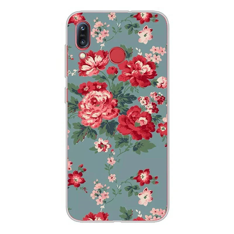 ciciber Phone Cases For ASUS Zenfone Max Pro (M1) (M2) Case Soft Back Cover ZB601KL ZB602KL ZB631KL ZB633KL ZB555KL Flower |
