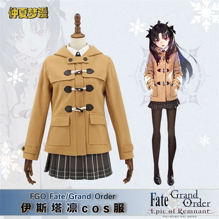 Only Costume FGO Fate/Grand Order Ishtar косплей, костюм, Япония, аниме, унисекс, наряд на Хэллоуин, рождественские вечерние костюм для фотосессии, мужская и женская униформа, полный комплект - Цвет: Only Costume