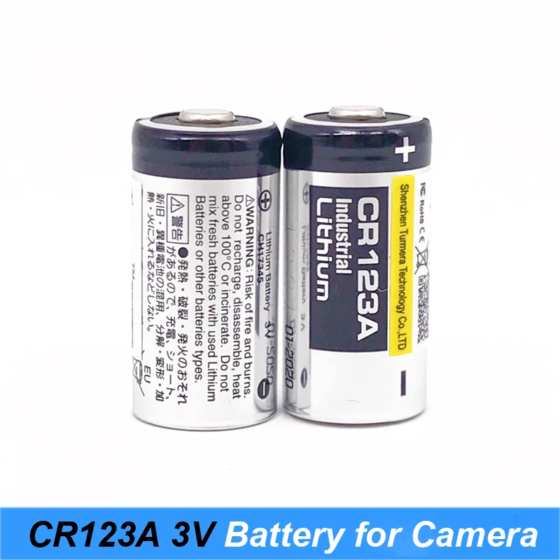 1 8 шт./лот для 123 литиевой 3V аккумуляторной батареи камеры Arlo CR123A CR17345 DL123A EL123A 123A