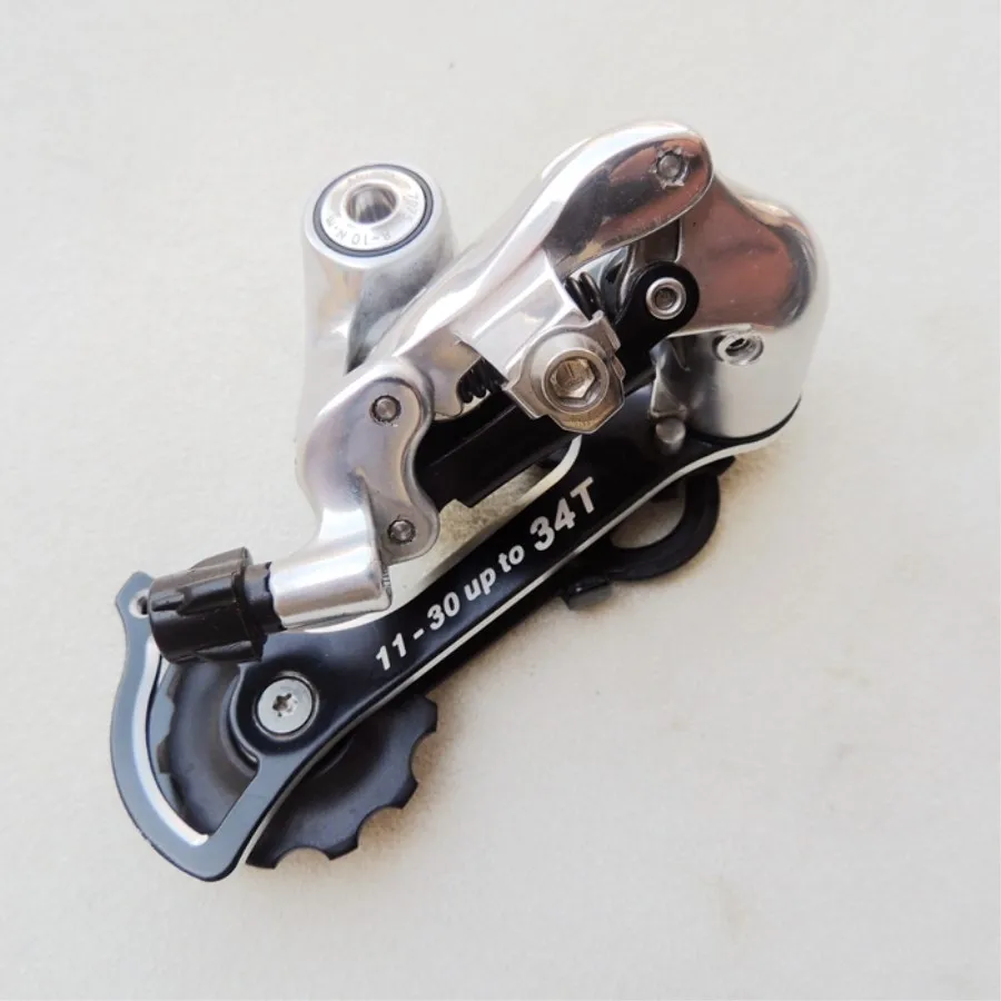 Microshift micro R10 алюминиевый сплав средней длины сзади переключатель складной