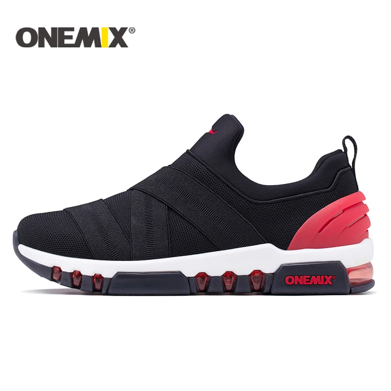Onemix новые мужские кроссовки для бега, высокие кроссовки, дышащие кроссовки для женщин, уличная походная прогулочная спортивная обувь для мужчин