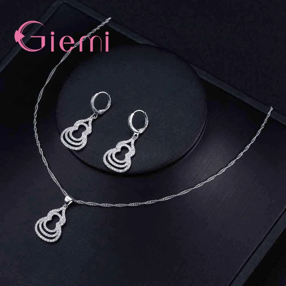 Сияющая Тыква Дизайн Кристалл CZ серьги наборы Модный кружевной чокер Подвеска