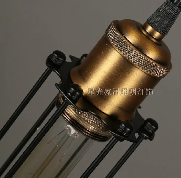 Горячая винтажная Эдисон промышленная потолочная Подвесная лампа подвесное