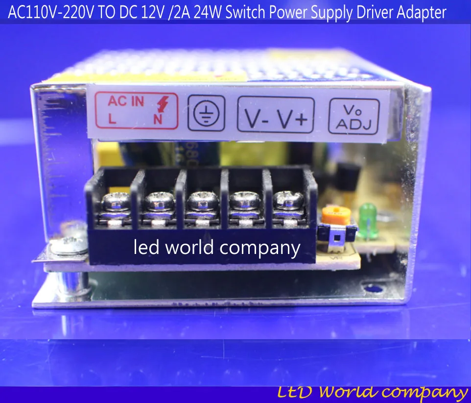 Прямая продажа с фабрики AC110V-220V DC 12 V/2A 24W переключатель питания Драйвер адаптер