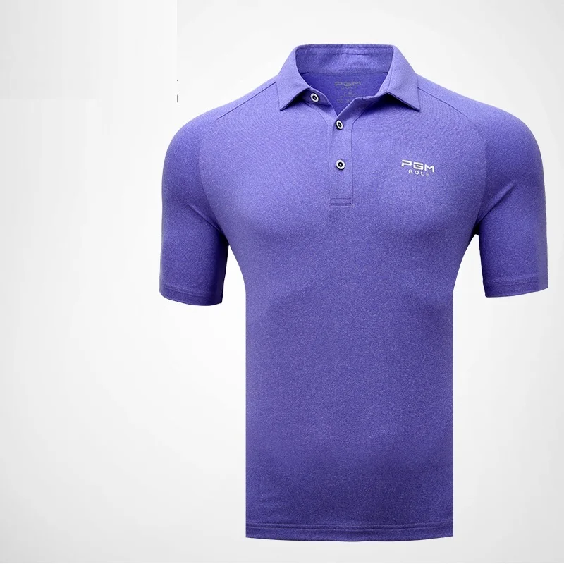 Мужская ультратонкая футболка с коротким рукавом Pgm Golf летняя быстросохнущая