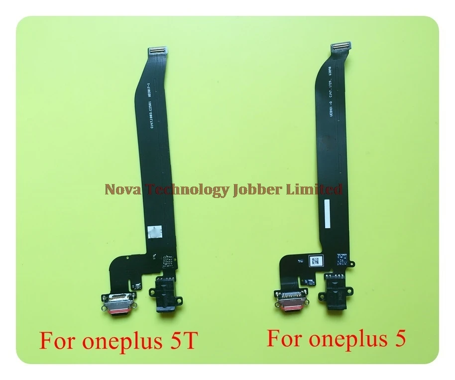 Плата зарядного устройства Wyieno для OnePlus 5 5T разъем USB зарядки микрофон с гибким