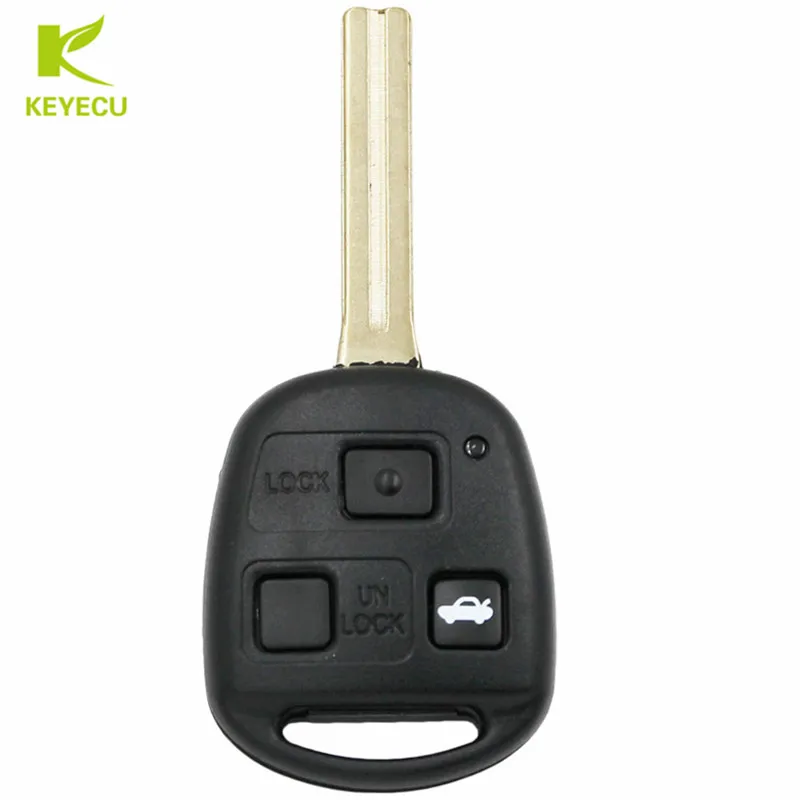 KEYECU запасной дистанционный ключ брелок от машины 314 МГц Chipped 4D68 для Lexus LS430 2001 2006 SC430