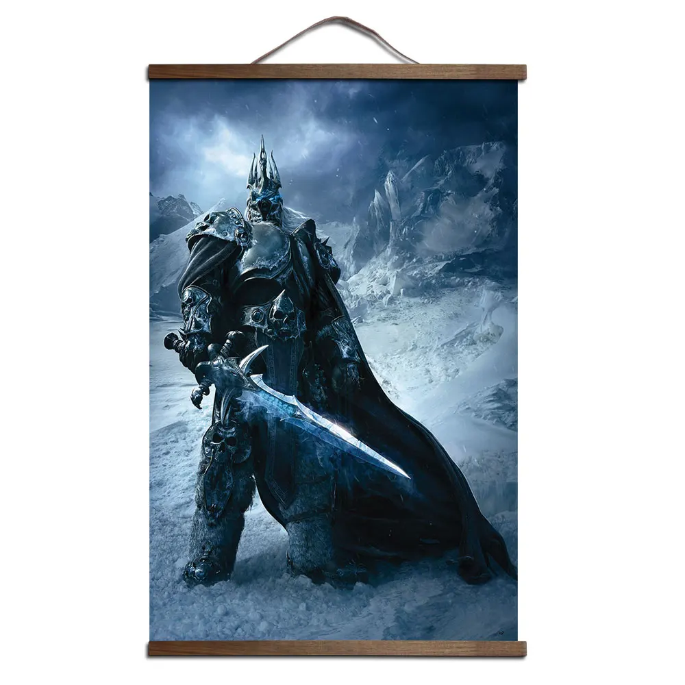 5 Плакат для World of Warcrafts Sylvanas Windrunner постеры печати на холсте украшения живопись с твердой древесины Висячие свиток - Цвет: 5