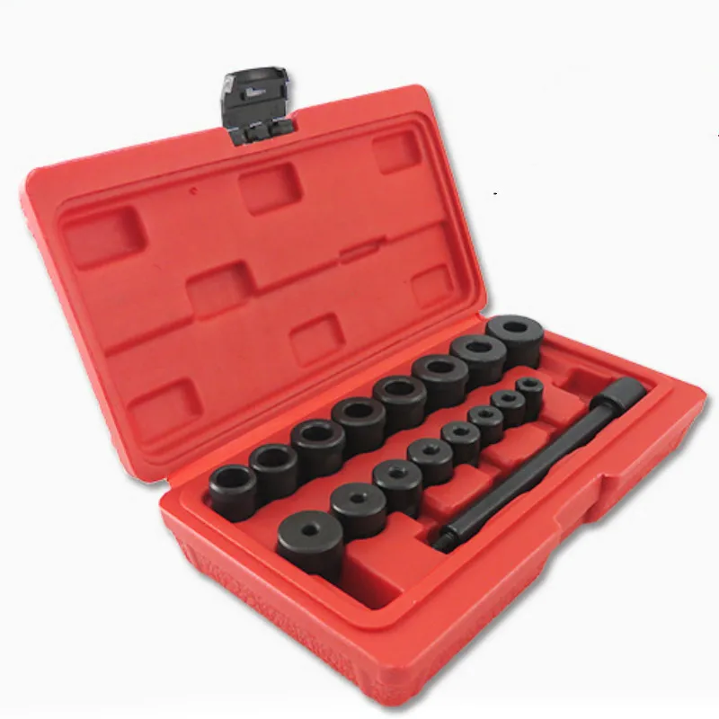 17pcs All series car clutch pair hole Corrector adjustment tool group small bearing removal sleeve | Инструменты