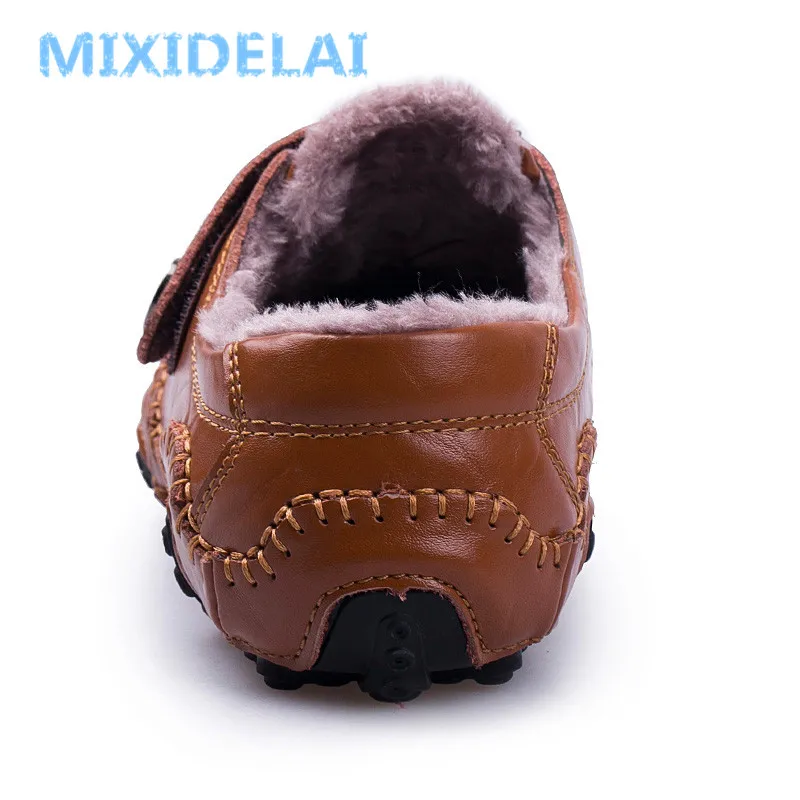 Men's Casual Shoes British Style Moccasins Genuine Leather Flats Zapatos Hombre Loafers Footwear Men Winter&ampSping Chaussures | Обувь