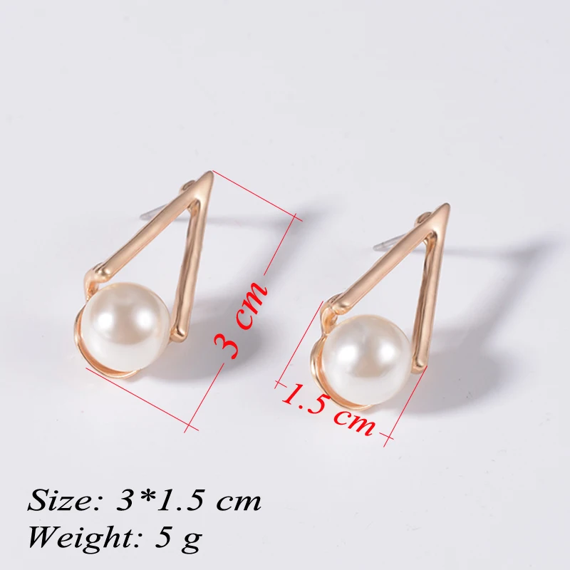 Серьги-пусеты XZP серьги-пусеты с жемчугом | Украшения и аксессуары