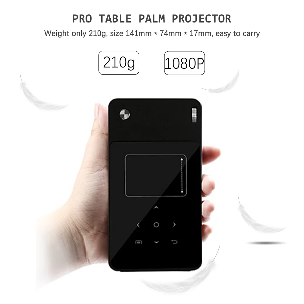 Everyone Gain A9F Mini Proyector с 5400 мАч смартфон проектор DLP Android для домашнего кинотеатра