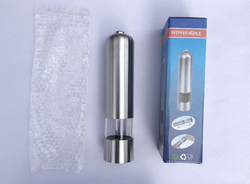 Электрический перец из нержавеющей стали 1 шт. светильник мельница прочный для