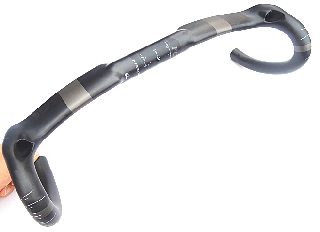 Руль для шоссейного велосипеда FCFB FW из углеродного волокна/внутренний изогнутый