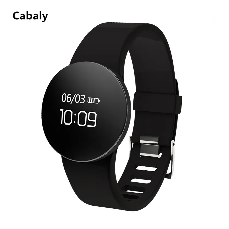 Часы Cabaly mart Спортивный Браслет мониторинг сна шагомер для женщин и мужчин Bluetooth