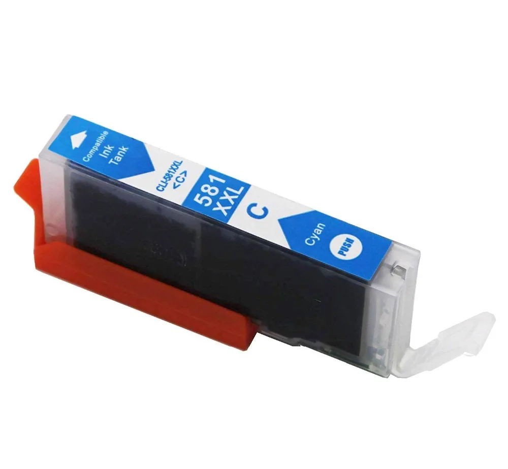 5PK совместимый чернильный картридж PGI 580 CLI 581 XXL для Canon Pixma TR7550 TR8550 TS6150 TS6151 TS8150 TS8151