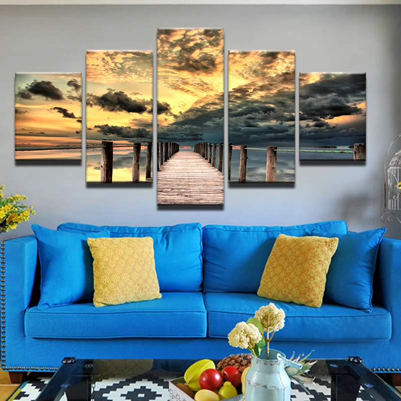 Бесплатная доставка 5 шт. изображения заката океана уникальный подарок для
