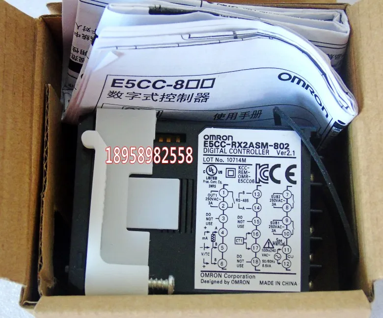 OMRON оригинальный 100% новый E5CC-RX2ASM-802 электронный регулятор температуры цифровой