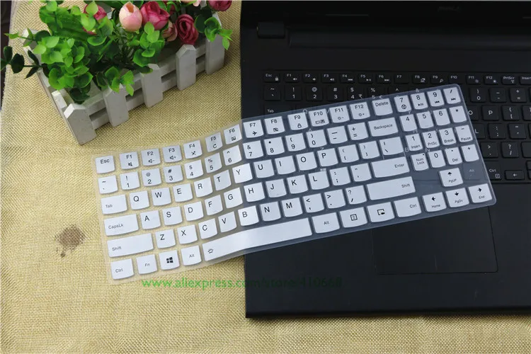 Ультратонкий чехол для клавиатуры 15,6 дюймов для lenovo Legion Y720 Y520 15 Y520-15IKB R720 15IKB R720-15IKB 15-дюймовый игровой ноутбук - Цвет: White