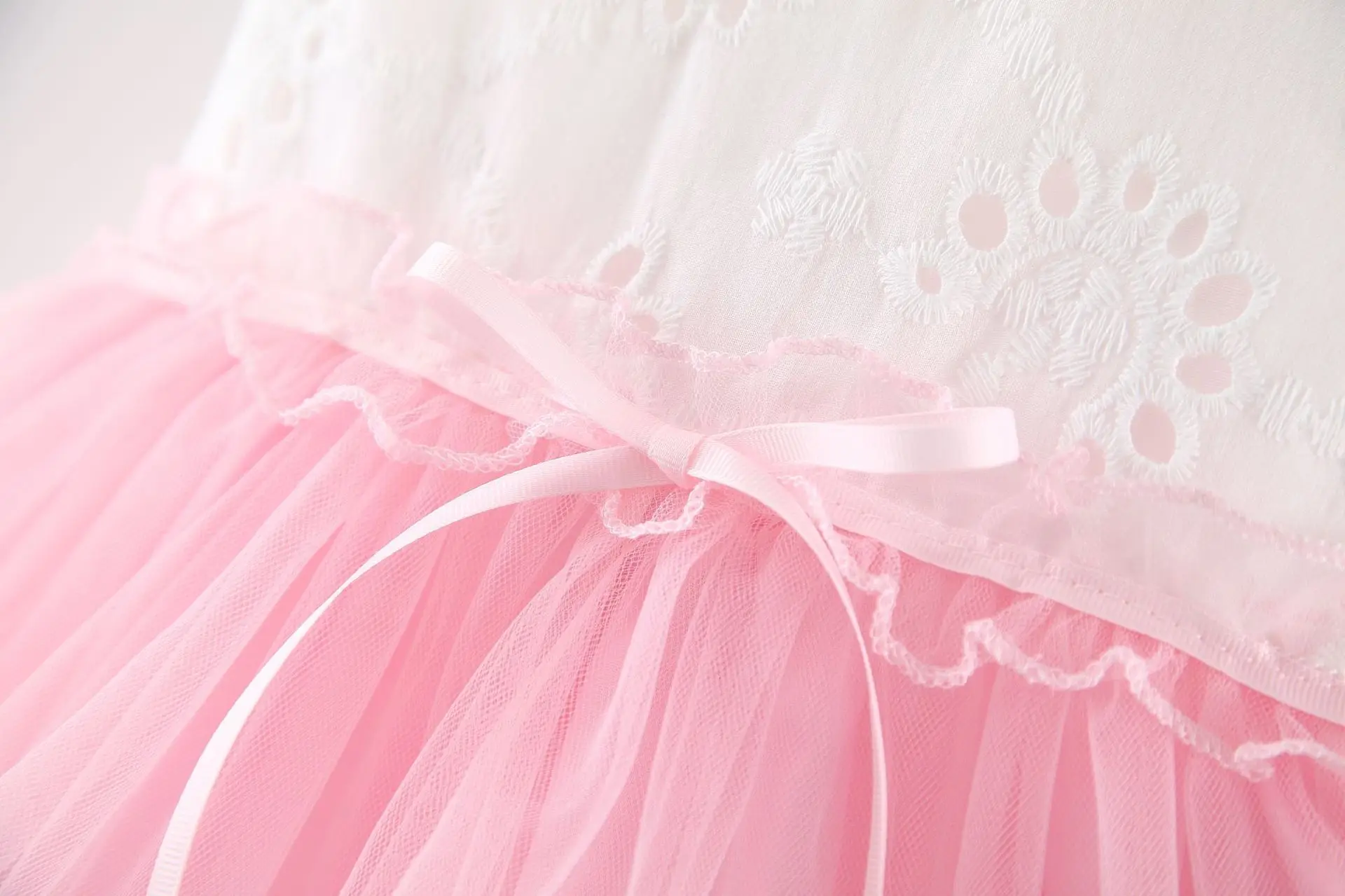 BibiCola children Wedding Party Dress Fluffy little Girl Prom Gowns Children Clothing Little Frocks | Детская одежда и обувь