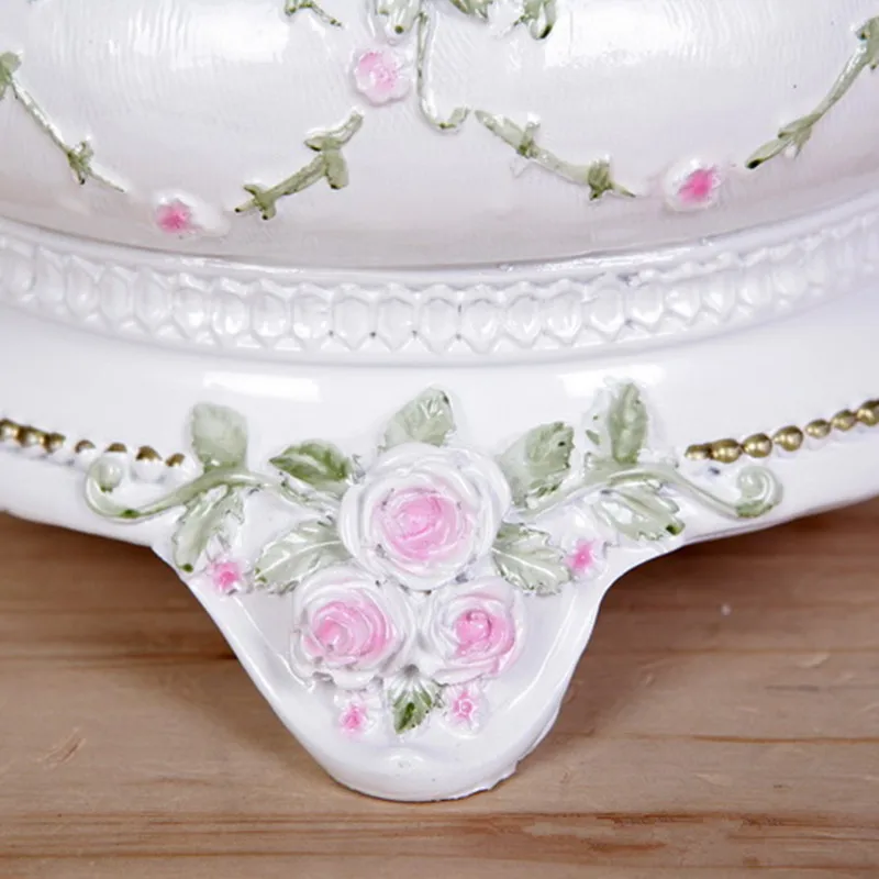 Модный Ретро Европейский античный телефонный дисплей с трехмерным резным