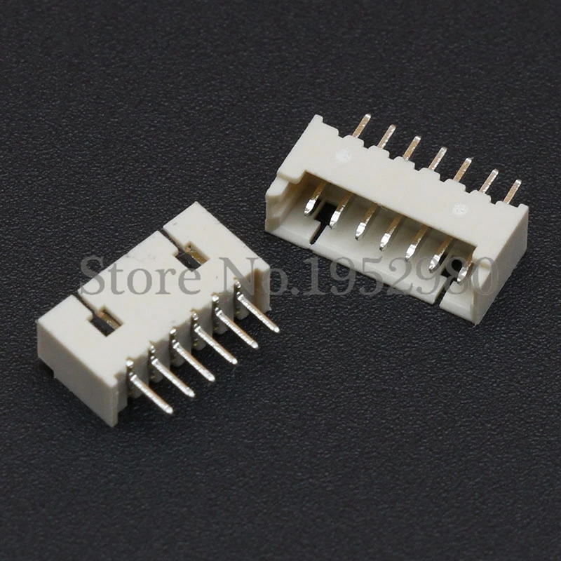 Коннектор 100 мм горизонтальный тип прямой контакт штекер Micro JST гнездо