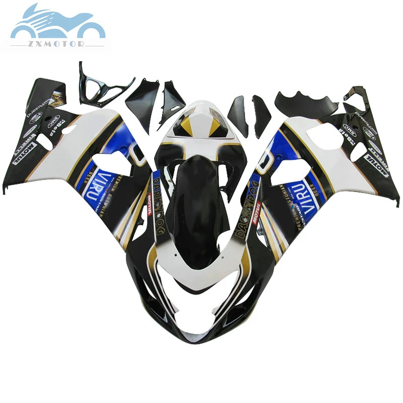 Комплект обтекателей для мотоцикла на заказ SUZUKI 2004 2005 GSXR600 750 комплект спортивных