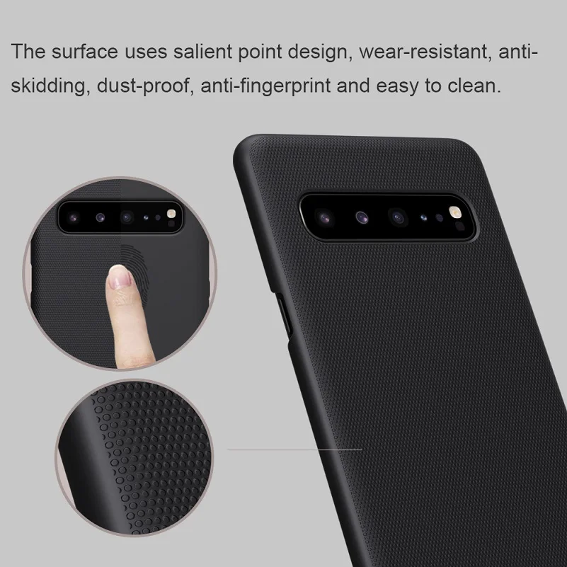 Чехол для samsung Galaxy S10 5G Матовый ПК Жесткий на заднюю панель Подарочный держатель