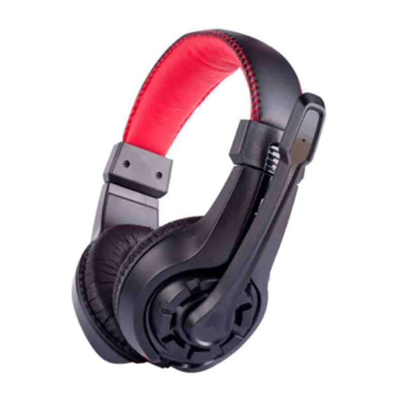 G1 Red without Box Lupuss G1 проводные наушники с микрофоном регулируемые Накладные наушники игровые гарнитуры наушники низкие басы стерео для ПК - Цвет: G1 Red without Box