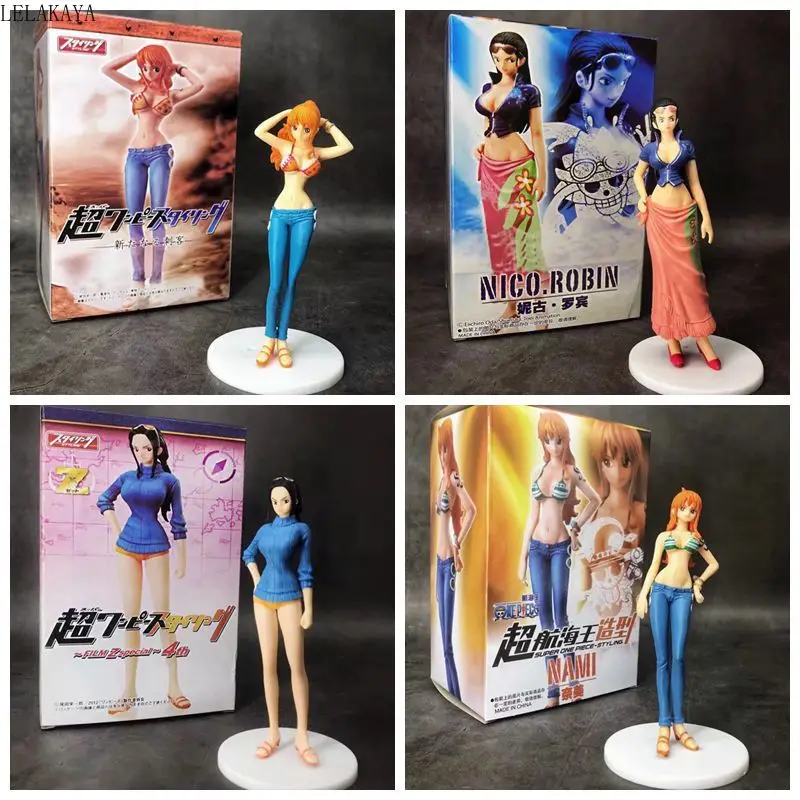 1 шт. экшн фигурка сексуальной девушки из аниме One Piece Nami Nico Robin Film Z Special Ver 4th супер