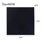 Салфетка XizeHOM из микрофибры для очков, экранов, линз, планшетов IPad, телефонов, 25 х25 см, 3 шт.