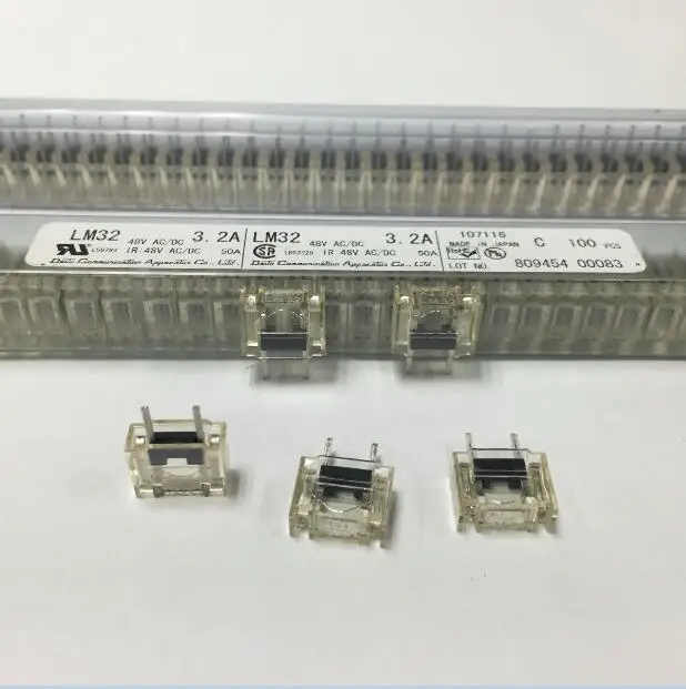 Бесплатная доставка 10 шт./лот DAITO LM32 3.2A Fanuc LM прозрачный предохранитель|fuses lot|fanuc