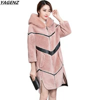 Женские базовые пальто размера плюс 4XL, новая модная зимняя куртка, шуба из искусственной норки, пальто с капюшоном, пальто из искусственного меха, верхняя одежда для женщин
