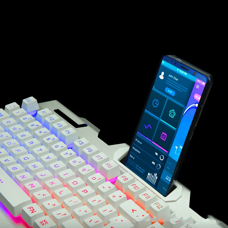 K006 игровая клавиатура 104 ключ Esports игра RGB Проводная Подсветка Механическая сенсорная игровая клавиатура для настольного компьютера ноутбука
