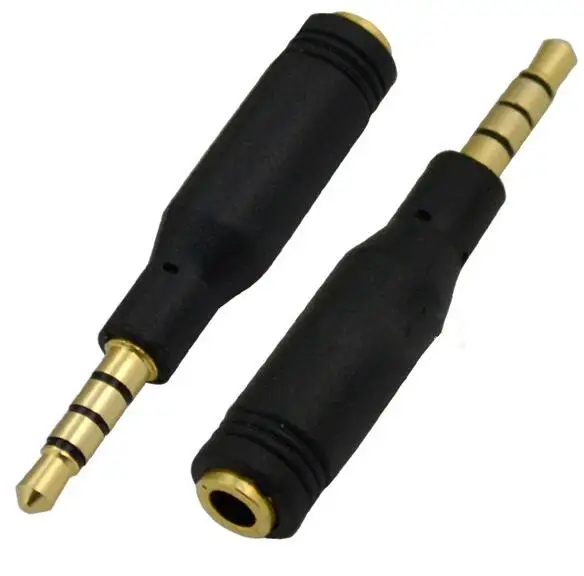 

LBSC iPhone 3,5 M/F адаптер 4 полюса (золото)-2 упаковки
