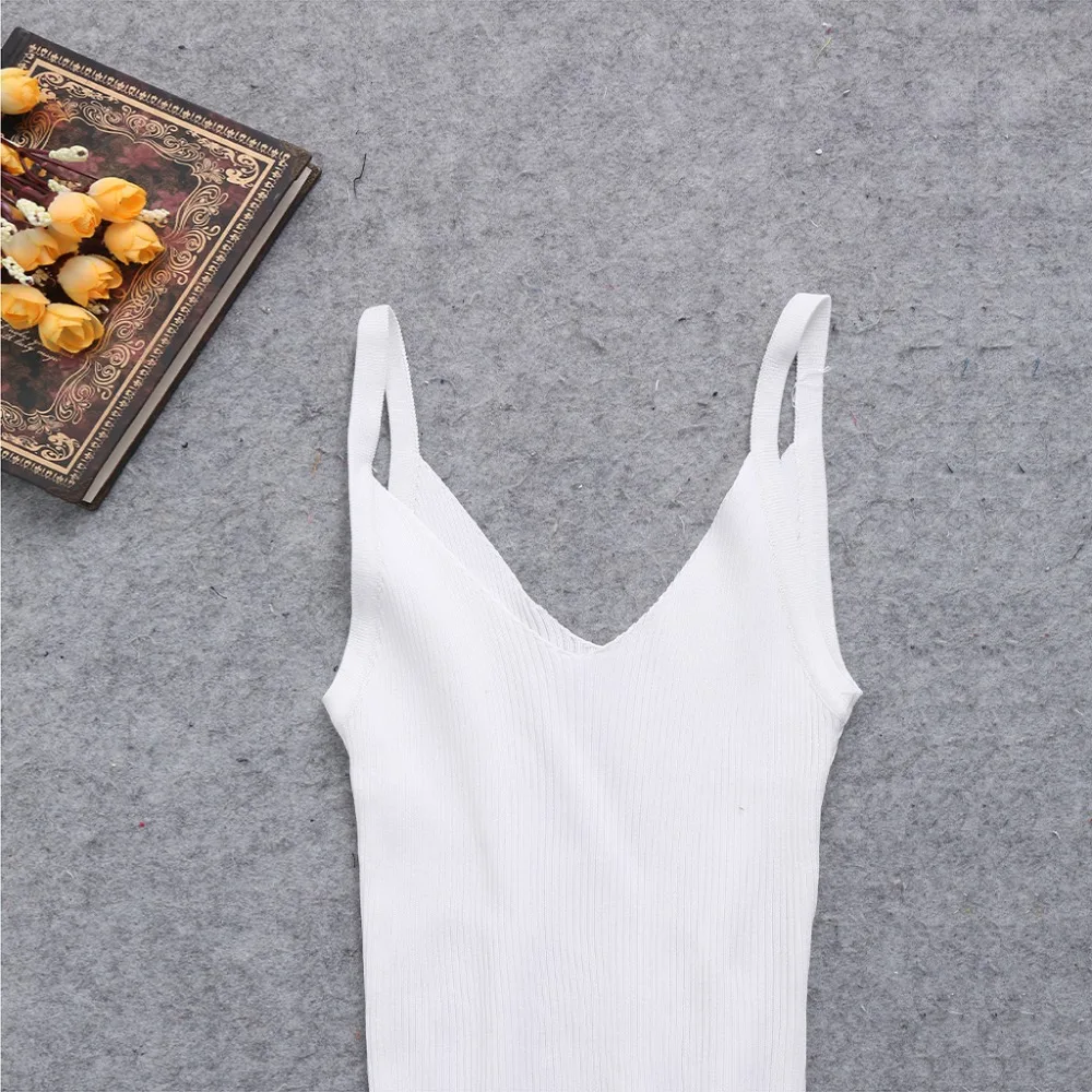 Новинка сексуальный женский гладкий топ с двойным V-образным вырезом тонкий