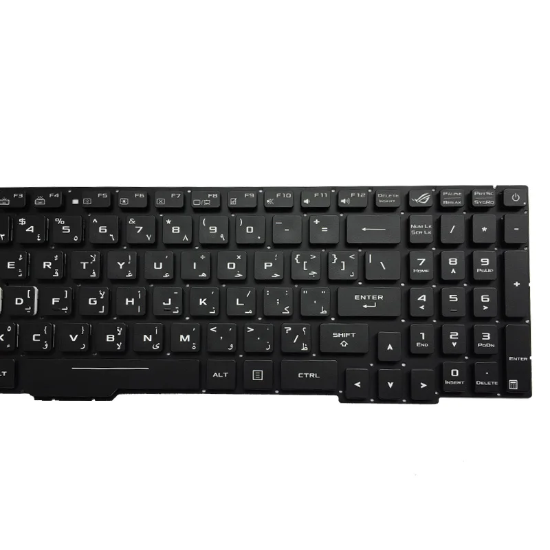 Арабский Клавиатура для ноутбука ASUS GL553 GL553V GL553VW ZX553VD ZX53V ZX73 FX553VD FX53VD FX753VD FZ53V AR Клавиатура с подсветкой