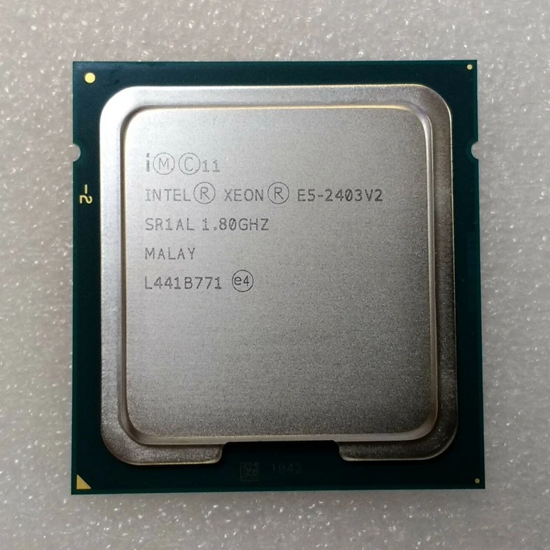 Процессор Intel Xeon E5 2403v2 2403 v2 1 8 ГГц четырехъядерный процессор 10 м 80 Вт LGA