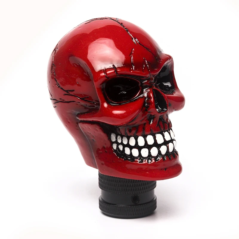 Triclicks универсальная ручная ручка переключения рулевого механизма автомобиля рычаг переключения смолы десять цветов череп ручка Konbs модификация крышки