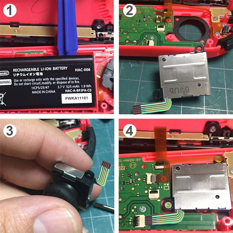 3D Аналоговый джойстик для пальца Joycon джойстика переключатель контроллера датчик